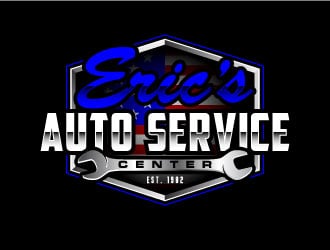 Erics Auto Service Center logo design by daywalker