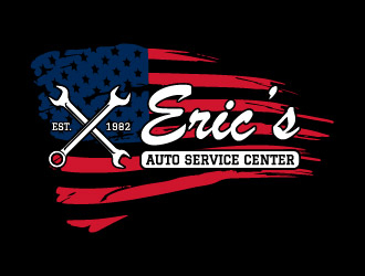 Erics Auto Service Center logo design by japon