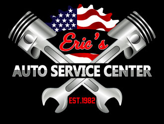 Erics Auto Service Center logo design by Suvendu