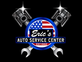Erics Auto Service Center logo design by Suvendu
