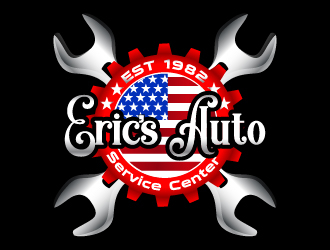 Erics Auto Service Center logo design by Suvendu
