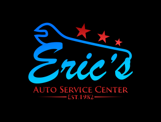 Erics Auto Service Center logo design by Gwerth