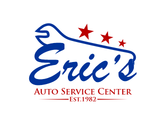 Erics Auto Service Center logo design by Gwerth