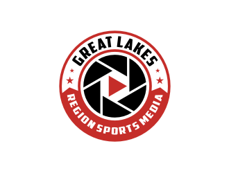 Great Lakes Region Sports Media logo design by veter
