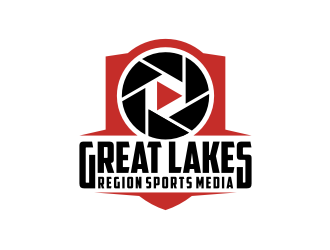 Great Lakes Region Sports Media logo design by veter