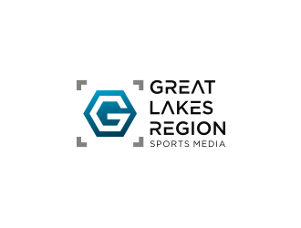 Great Lakes Region Sports Media logo design by vostre