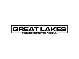 Great Lakes Region Sports Media logo design by RIANW