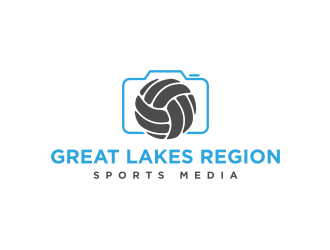 Great Lakes Region Sports Media logo design by GemahRipah