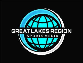Great Lakes Region Sports Media logo design by Shina