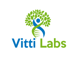Vitti Labs logo design by AamirKhan