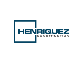 Henriquez Construction logo design by p0peye
