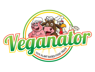 VEGANATOR logo design by scriotx