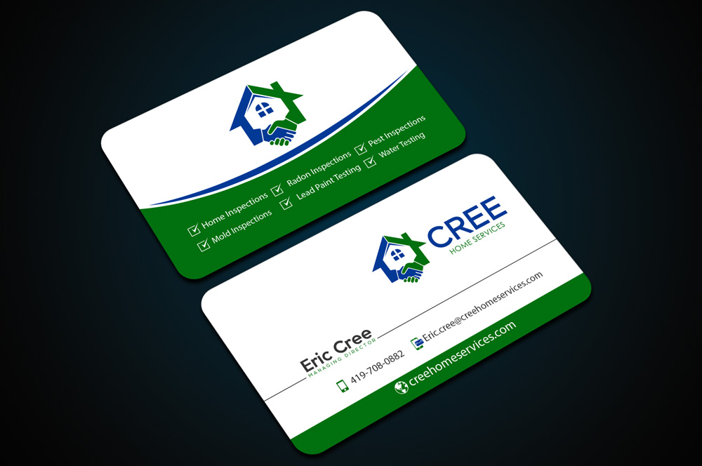 Cree Home Services logo design by grea8design
