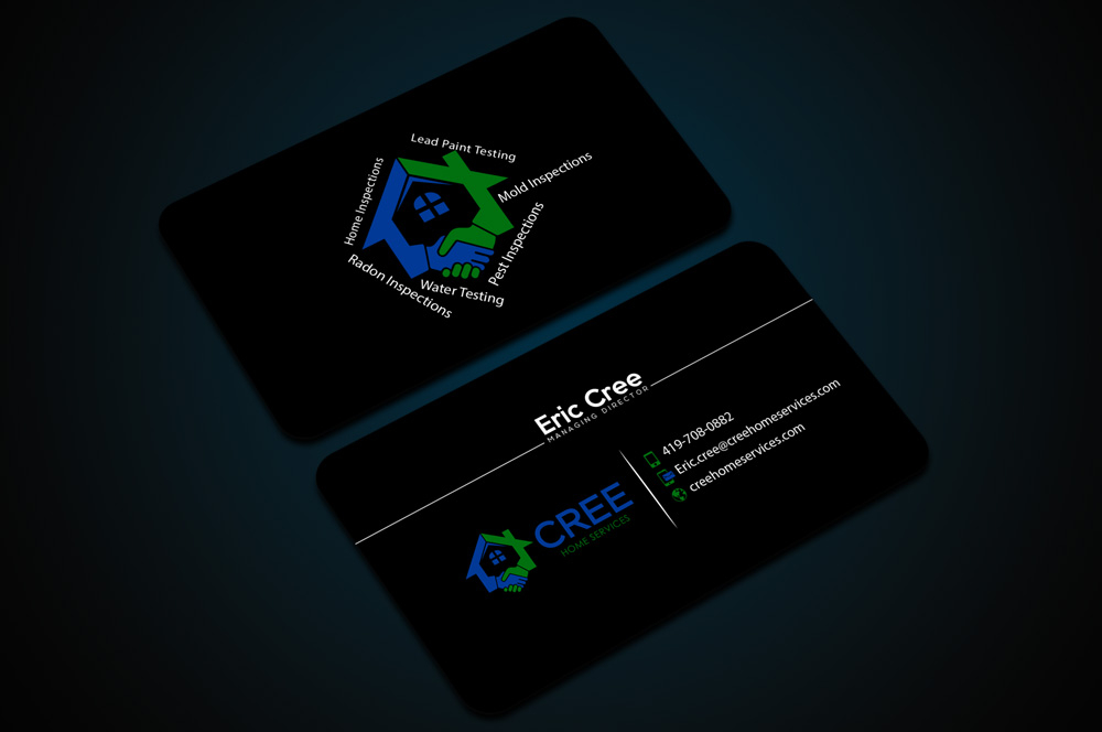 Cree Home Services logo design by grea8design