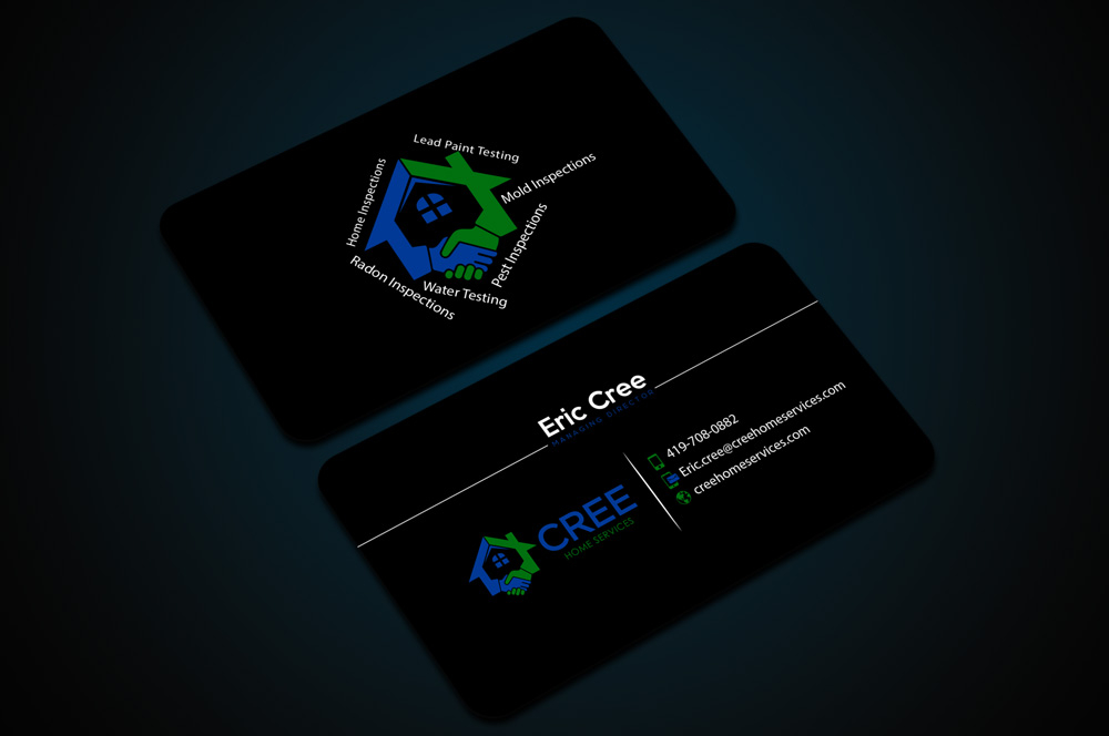 Cree Home Services logo design by grea8design