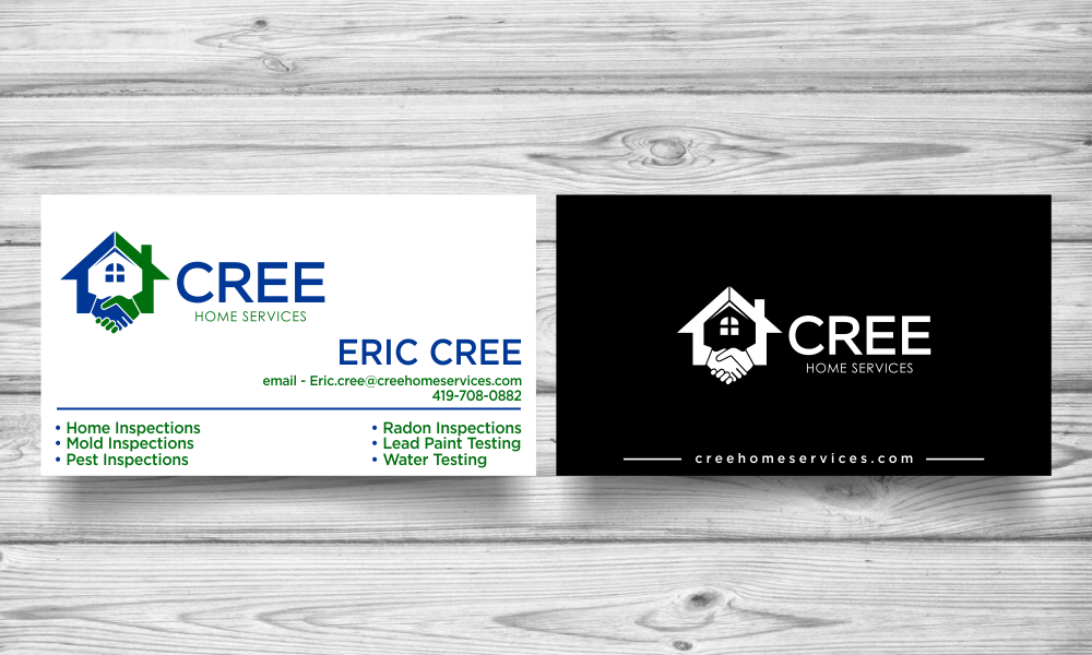 Cree Home Services logo design by done