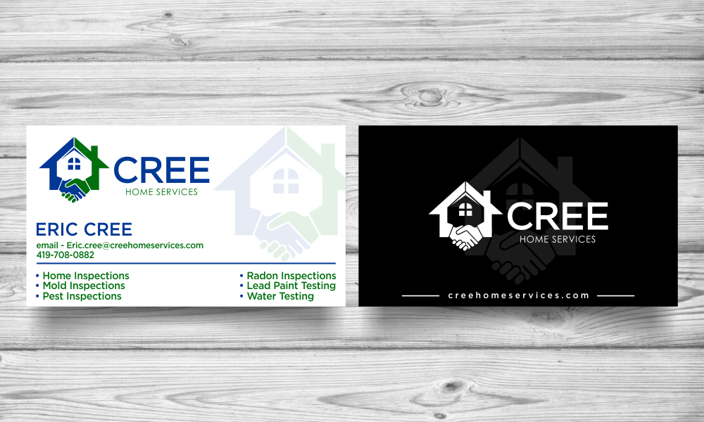 Cree Home Services logo design by done