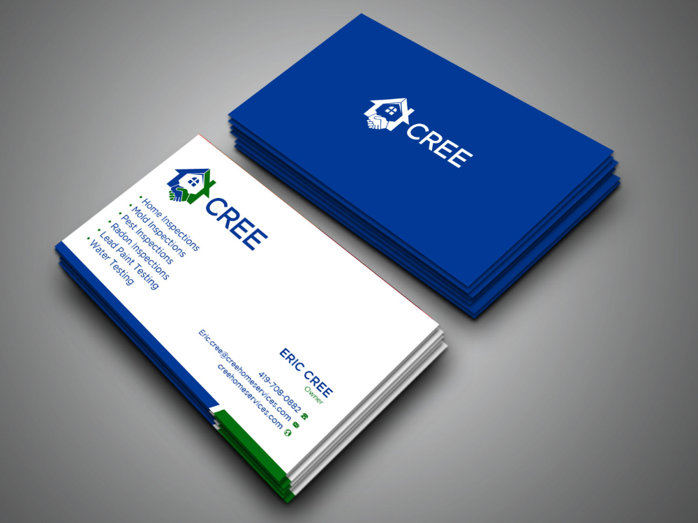 Cree Home Services logo design by labo