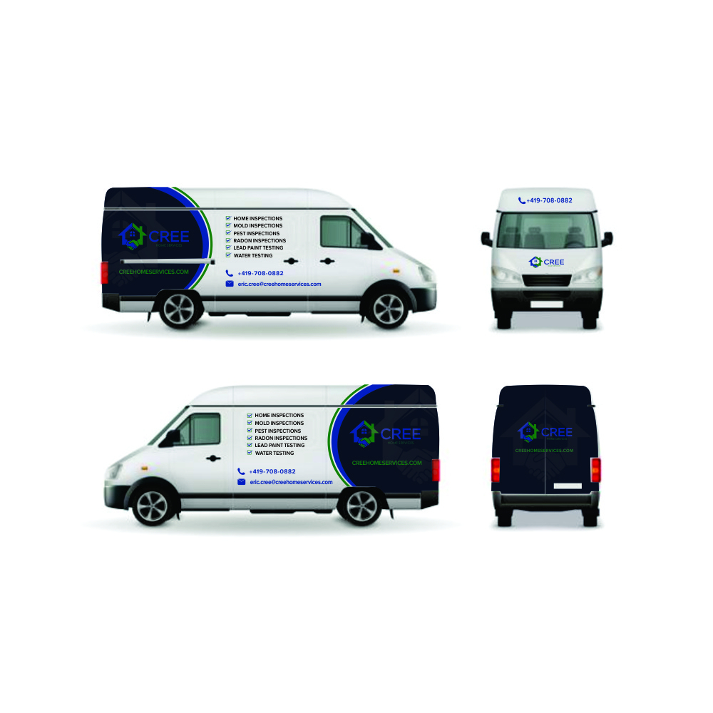 Cree Home Services logo design by Shina