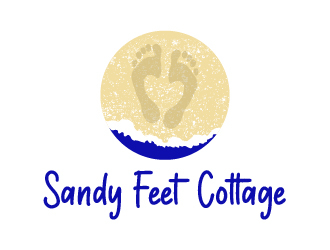 Sandy Feet Cottage logo design by cybil