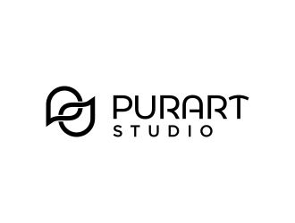 pur•art studio (purart studio) logo design by sarungan