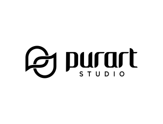 pur•art studio (purart studio) logo design by sarungan