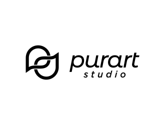 pur•art studio (purart studio) logo design by sarungan