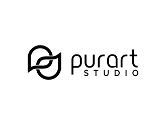 pur•art studio (purart studio) logo design by sarungan