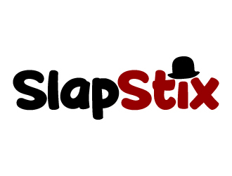 SlapStix logo design by jaize