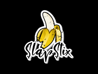 SlapStix logo design by ekitessar