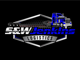 S&W Jenkins Logistics  logo design by daywalker