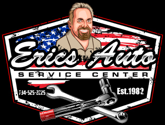 Erics Auto Service Center logo design by Suvendu