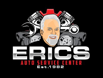 Erics Auto Service Center logo design by AamirKhan