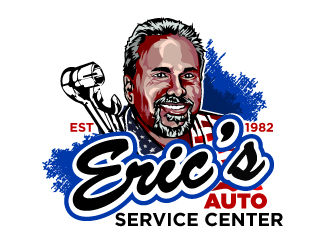 Erics Auto Service Center logo design by aRBy