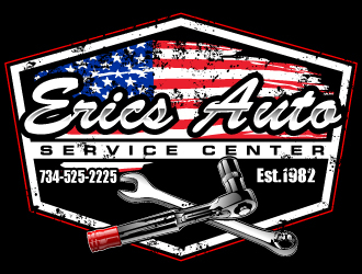 Erics Auto Service Center logo design by Suvendu