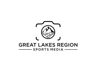Great Lakes Region Sports Media logo design by larasati