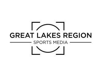 Great Lakes Region Sports Media logo design by sabyan