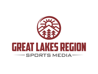 Great Lakes Region Sports Media logo design by YONK