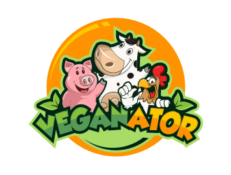 VEGANATOR logo design by ramapea