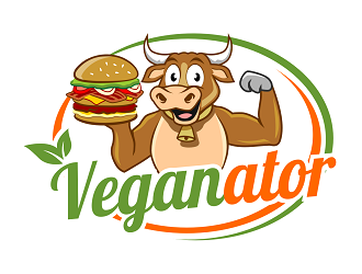 VEGANATOR logo design by haze