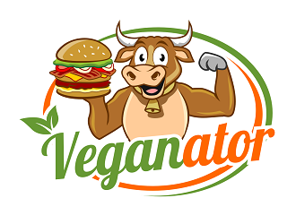 VEGANATOR logo design by haze