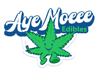 Aye Moeee Edibles logo design by DreamLogoDesign