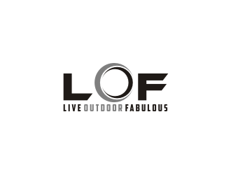 Live Outdoor Fabulous logo design by bricton