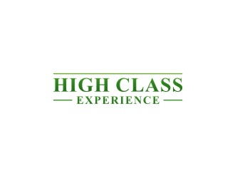 High Class Experience  logo design by bombers