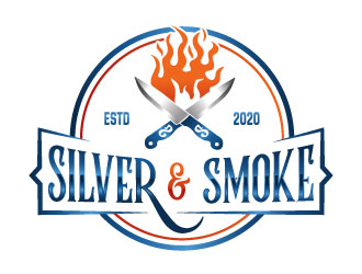 Silver & Smoke logo design by MonkDesign