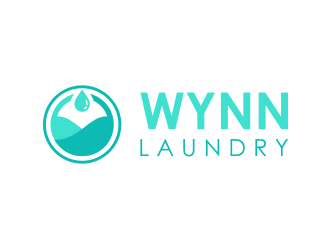 Wynn Laundry logo design by Garmos