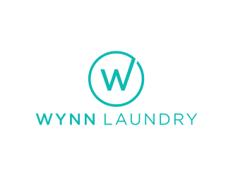 Wynn Laundry logo design by GassPoll