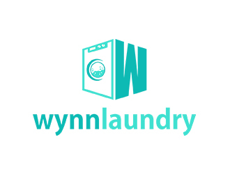 Wynn Laundry logo design by rahmatillah11