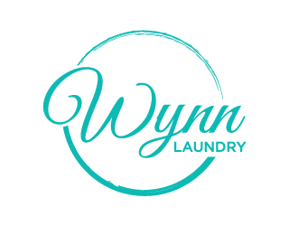 Wynn Laundry logo design by cybil