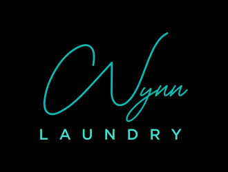Wynn Laundry logo design by christabel